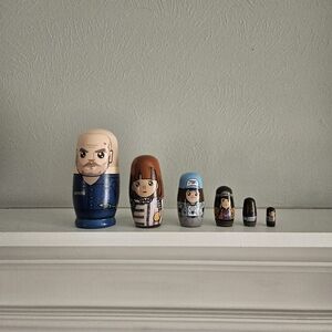 New Without Box- Nestables X Stranger Things: Season 4 Russian Nesting Dolls Set